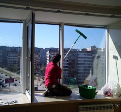 Мытье окон в однокомнатной квартире Малоярославец